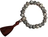 ~ Tibetan DZI YAKBONE 21 BDS Wrist Mala ~
