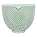 KitchenAid 5 Quart Ceramic Bowl for all 4.5-5 Quart Tilt-Head Stand Mixers KSM2CB5TDD, Dew Drop