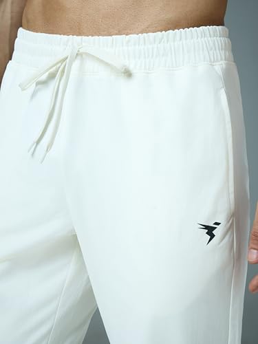 Image of TECHNOSPORT Men's Slim Fit Cricket Trackpants - Lightweight, Breathable, Dry Fit Sports Trackpants for Match Sports & Regular Use