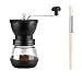 Produktbild DUTTY Manuelle Kaffeemühle, Keramik-Uhrwerk, Doppellagerantrieb, spart Zeit und Mühe mit Reinigungsbürste, kompaktes Design für Zuhause, Büro und Außenbereich