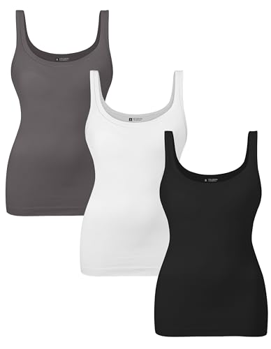 EUYZOU Womens Shapewear Tummy Control Seamless Square Neck Compression Tank Tops for Women Body Shaper Camisole Top