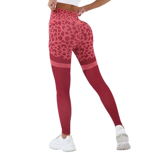 Leggings largos para mujer, cintura alta, elásticos, opacos, pantalones de fitness, push up, cintura alta, pantalones deportivos de yoga, Negro , S