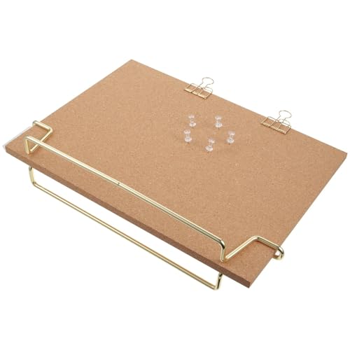 Pinzas de corcho madera for mensajes, notas y avisos for el hogar, la oficina, pizarra dibujo, montaje en pared, portátiles, múltiples Para uso en oficinas o hogares