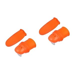 Yardwe 2 Stuks Groente Planten Tuinieren Oogst Accessoires Vingerplant Fruitsnijder Gereedschap Voor Het Plukken Van Groenten Scheidingsvinger Tuin Duimsnijder Plukker Multifunctioneel