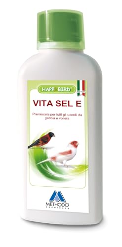 Vie Sel-E, Happy Bird Sélénium et Vitamine E pour tous les oiseaux de cage et de volière 250ml
