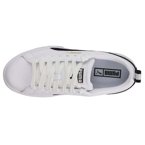 PUMA Womens Mayze Lace Up Platform Sneakers Shoes Casual - White - Size 8.5 M4