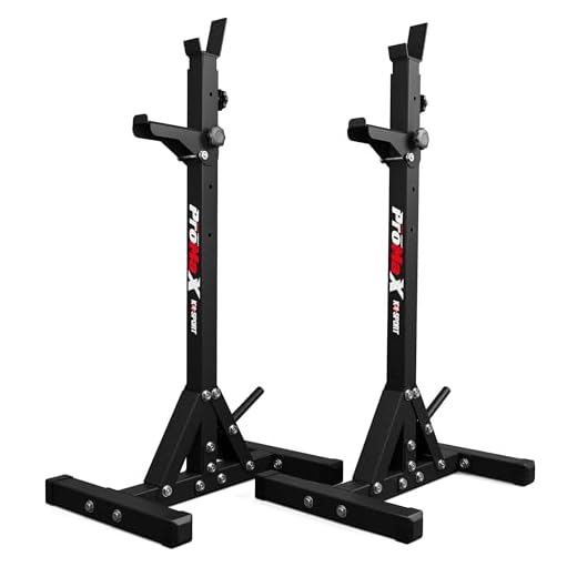 K-Sport - Soporte olímpico para sentadillas - Soporte para pesas ajustable, para entrenar en casa