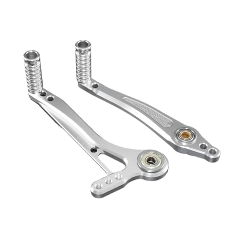 Pédale de changement de vitesse moto avec double roulement fluide pour commandes reculées