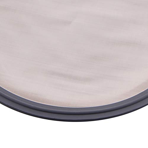 Image of DERNORD 6 inch Sanitary Gasket FKM w /Stainless Screen - Tri Clamp Clover (625 Mesh)