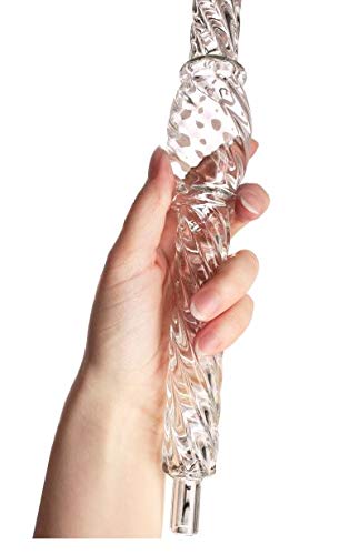 Kaya Shisha Antartic Ersatz Zubehör Glasmundstück mit coolen 3D Lichteffekt und Logo 38 cm – Bild 5