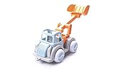 VIKINGTOYS - Ecoline Jumbo Digger Truck - Toy Construction Vehicle, Made from Oil-Free Plant-Based Material, Safe and Non-Toxic, for Kids Ages 1 Year +