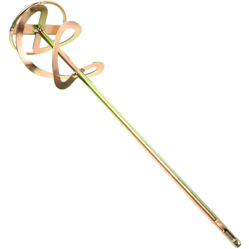 KOMBIUDA Varilla Agitadora para Taladro Eléctrico Repuesto Mezclador para Pintura y Mortero Accesorio Portátil de Mezcla para Masilla y Herramienta de Agitación con Base Espiral Compatible