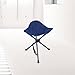RNXRZANK Portable Tripod Stool for Camping and Travel with Shoulder Strap, Blue