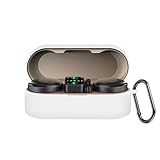 �tui de Protection en Silicone pour Ankerwork M650 Microphone sans Fil, Anti-poussi�re (White)