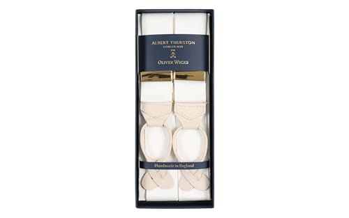 Image of Oliver Wicks Albert Thurston Suspenders for Men, Handmade in England, Premium Quality