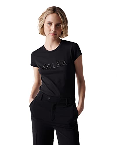 Salsa Camiseta con Branding y Brillo