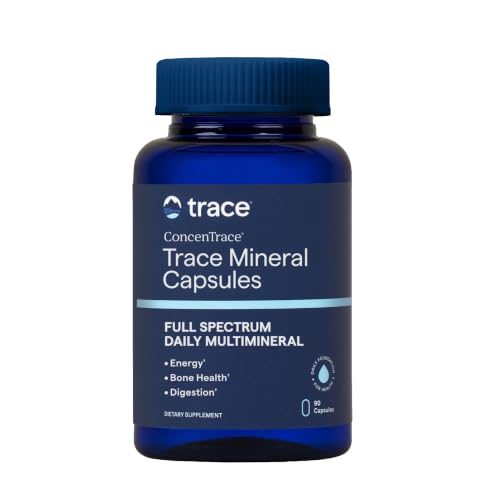 ConcenTrace Trace Mineral Capsules 90-Count Electrolyte Support