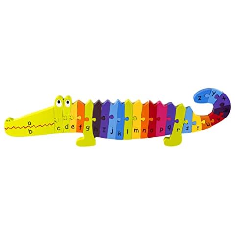 Orange Tree Toys Alphabet Crocodile Puzzle Cover