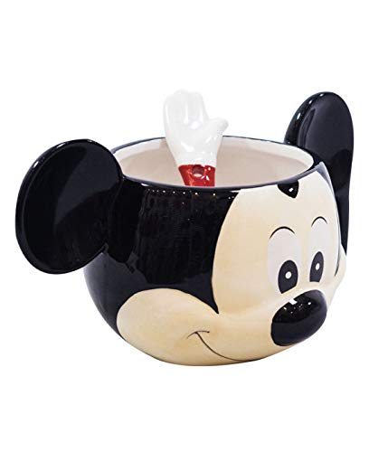 Caneca Porcelana Rosto 280 Ml Mickey