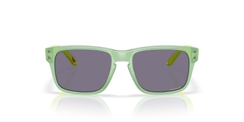 Oakley OJ9014 Holbrook XXS Sunglasses, Transparent Jade/Prizm Grey, 50 mm