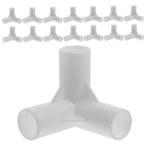 VICASKY 36個 プラスチックテントフィッティング 遮陽篷直角三通接続部品 屋外キャンプ 用軽量キャノピー補修パーツ 安定した雨よけ日よけ