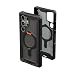 Produktbild URBAN ARMOR GEAR Plasma XTE Case Samsung Galaxy S24 Ultra Kickstand Hülle (Designed for Samsung Zertifiziert, Magnetring, Wireless Charging kompatibel, Handyhülle aufstellbar) schwarz/orange