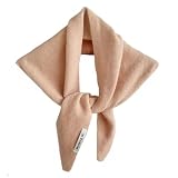Bufanda Triangular de Punto para Mujer - Chal de Mezcla de Lana de Color Puro Y2K Calentador de Cuello Cálido Pañuelo para la Cabeza Cubridor de Cuello Bufanda Acogedora Estética de Alta Gama para