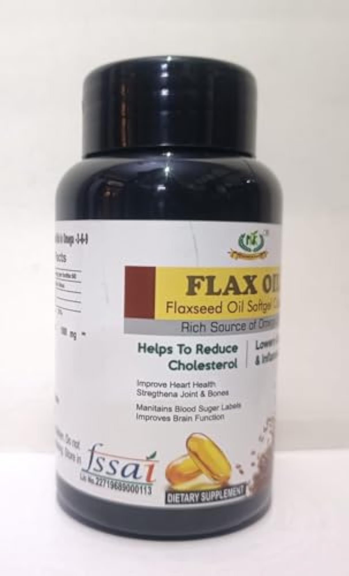 Flaxseed Capsule 1000 Mg
