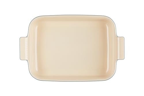Image of Le Creuset Heritage Rectangular Dish, Stoneware, 32 cm, 2.31 kg, Deep Teal, 71102326420001