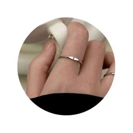 Delicate Stackable Initial Ring: Express Yourself with Personalized Alphabet Band