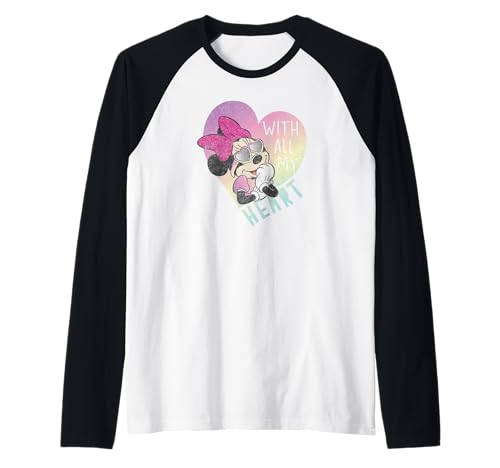 Minnie Mouse Disney T-shirt Baseball pour Partager l'Amour des Personnages Retros