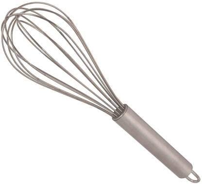 Fast Wing Stainless Steel Hand Blender Mixer Froth Whisker Latte Maker for Milk Coffee Egg Beater - 10 inches X 2.5 inches