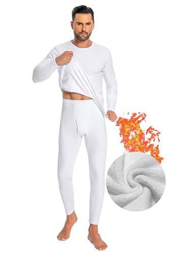 Mens Thermal Underwear Set for Cold Weather