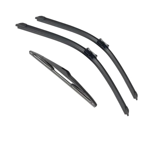 YJTYC Escobilla Limpiaparabrisas para Hyundai I30 I30 CW 2007 2008 2009(LHD), Parabrisas De Coche Escobillas Limpiaparabrisas Delanteras Y Traseras 3 Piezas