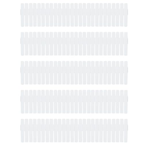 Divisores ajustables Mipcase de 20 piezas con diseño clip para organización de cajones 2