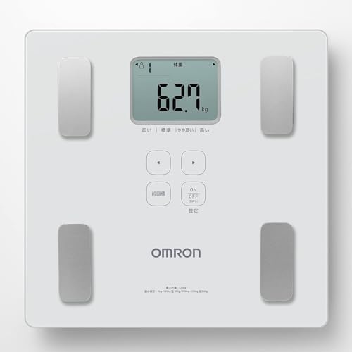 オムロン 体重 体組成計 カラダスキャン ホワイト KRD-203-W 自動認識...