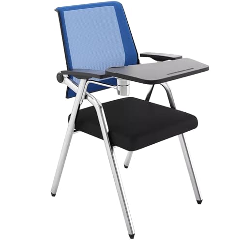 Chaise de formation portable et ergonomique pour optimiser l'espace des petits bureaux