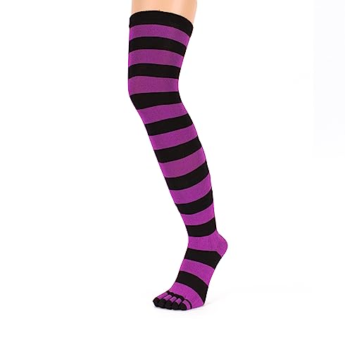 TOETOE - Essential Women Everyday Cotton Over-Knee Toe Socks (1 Pair)