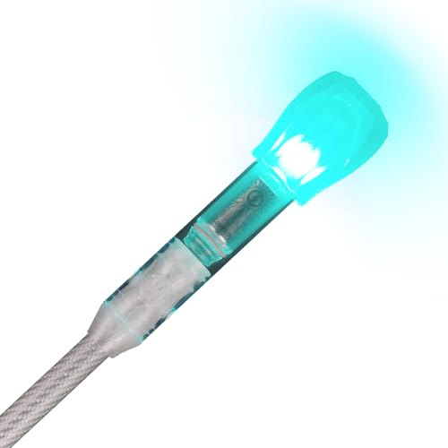 image for Flowtoys Lumina Twirl™ Baton v2 LED Light Up Twirling Baton - Silver