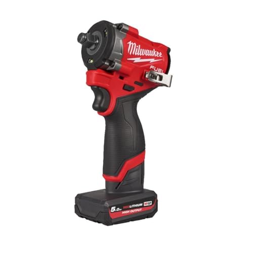 Milwaukee M12FCIWF12G3-0 12v Fuel 1/2" Compact Impact Wrench Naked, Red, lable ‘1/2 ’ - Image 3