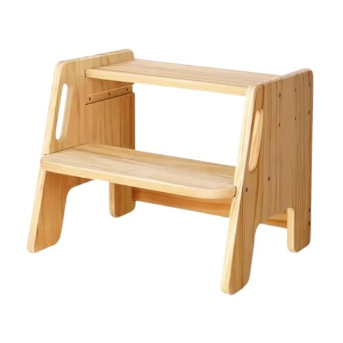 Baoblaze Taburete Orinal de Madera de Doble Capa para Niños, Ideal para Camas