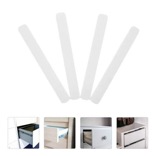 Corredera para cajones autoadhesiva de plástico para arreglar muebles fácilmente 8