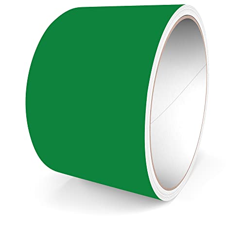 Motoking Decorative Stripe, Green Matte, 80 mm Width, 10 m Length, RAL 6029, Sticker Foil Car Boat Motorbike Motorhome Caravan