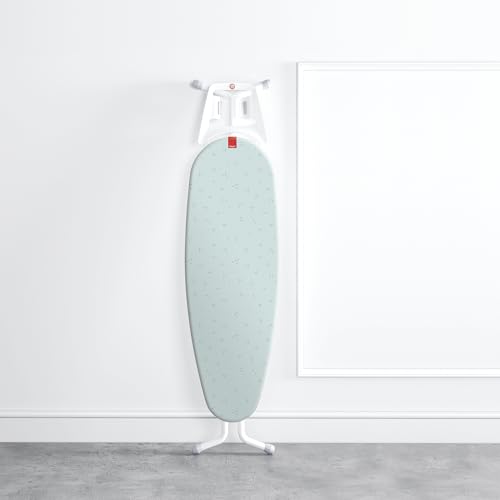 Rayen | Funda Tabla de Planchar Universal | Funda de Planchar Ajuste EasyClip | 4 Capas: 100% Algodón con Titanio | Acolchado con Espuma | Muletón | Medida: 130 x 47 cm | Estampado