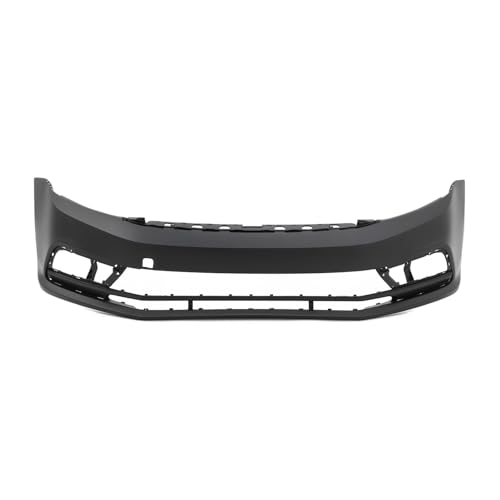 Image of FitParts Compatible with Volkswagen Jetta 2015-2018 Front Bumper Cover | Primed, Plastic, Ready to Paint, OEM 5C6807217MGRU, VW1000220
