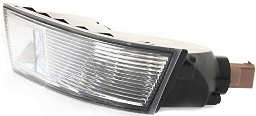 Evan Fischer Front, Driver Side Fog Light Compatible With 2007-2014 Cadillac Escalade & 2007-2014 Escalade Esv With Turn Signal Light - Gm2592163 #TOP1