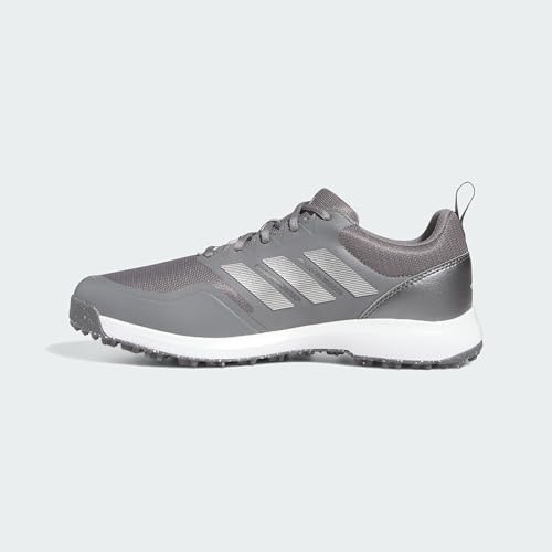 adidas Herren Tech Response SL 3.0 Wide Golf Shoes, Grey Four/Silver Metallic/Solar Gold, 41 1/3 EU – Ansicht 2