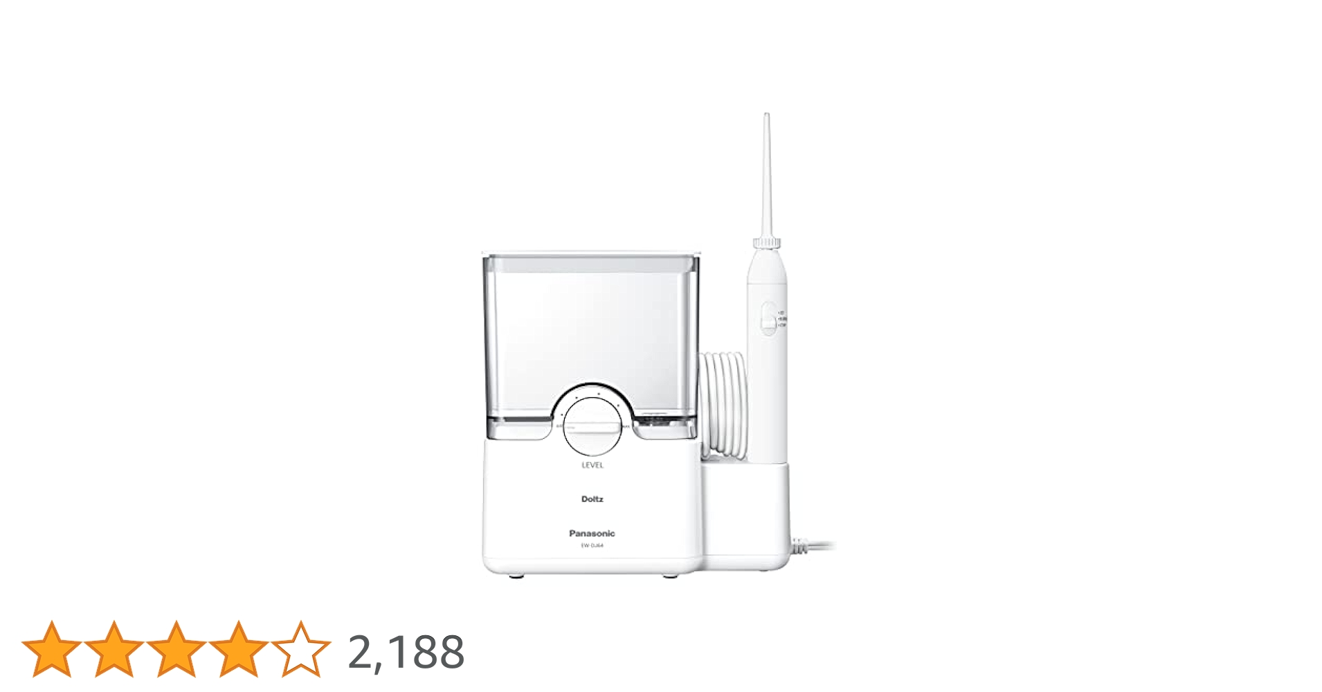 ジェットウオッシャードルツ EW-DJ64-W Doltz 公式店 パナソニック 口腔洗浄器 ジェットウォッシャー