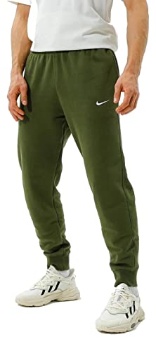 Nike Club Men's Training Joggers (as1, Alpha, s, Regular, Regular, Rough Green/White)