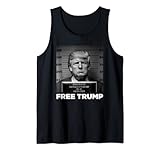 Free Donald Trump Mugshot American Tank Top